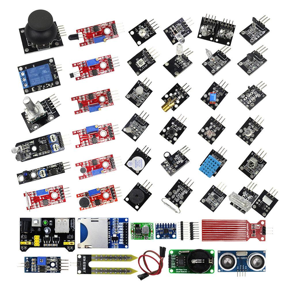 Bộ 45 Module cảm biến cho Arduino UNO R3