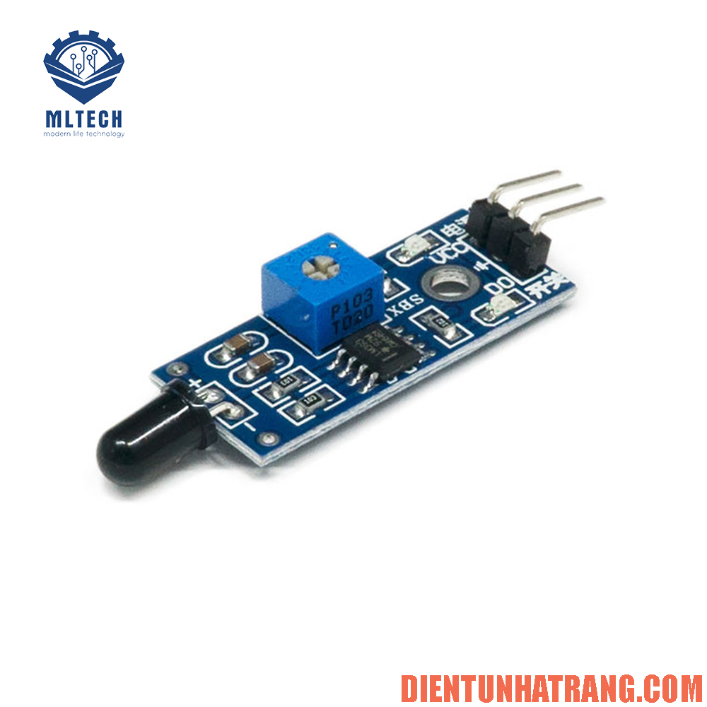 Flame detection sensor module