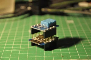 Board WeMos D1 mini xếp chồng shield cảm biến nhiệt ẩm DHT11